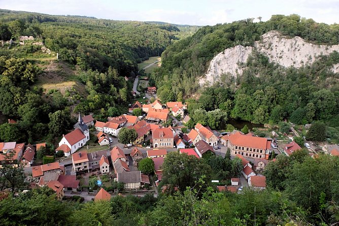 Unterwegs in Questenberg (Foto: Peter Blei)