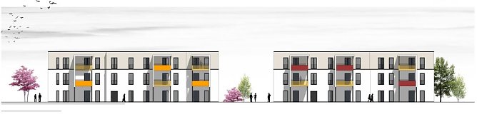 30 neue Wohnungen am Gumpetal (Foto: SWG)