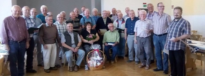 Zum Abschied ein St&auml;ndchen (Foto: Kurt Frank)