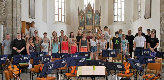 Der Ilfelder Jugendchor "Capella Juventa" geht wieder auf Reisen (Foto: Christine Heimrich)