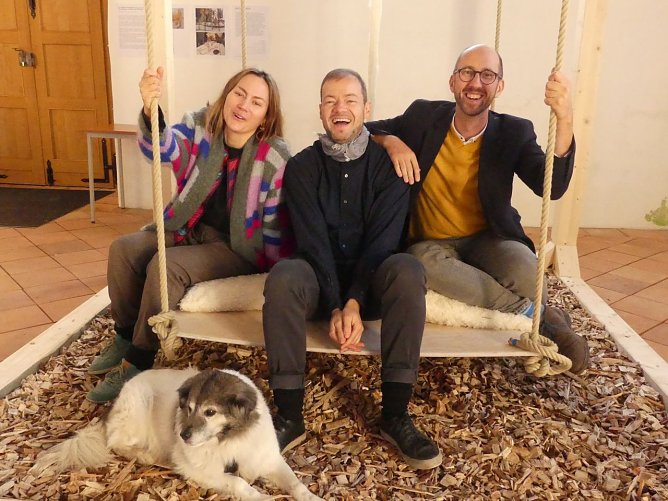 Meditativer Spielplatz in der Kirche (Foto: Evangelischer Kirchenkreis S&uuml;dharz)