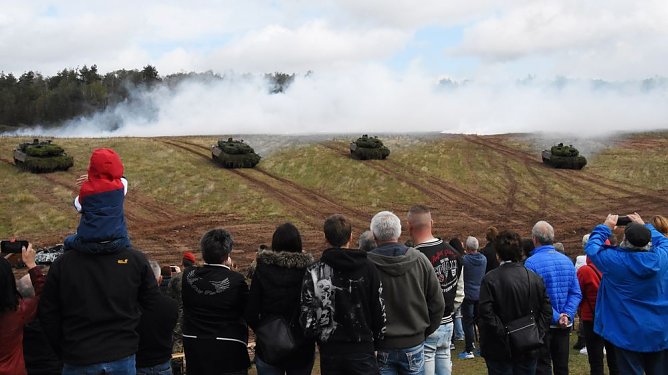Kyffhäuserkaserne ein Besuchermagnet (Foto: Tobias Nordhausen) Kyffhäuserkaserne ein Besuchermagnet (Foto: Tobias Nordhausen)