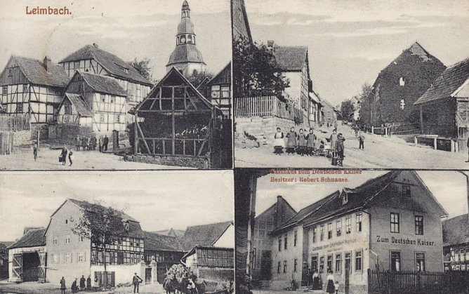 Leimbach im fr&uuml;hen 20. Jahrhundert (Foto: Steffen Iffland)