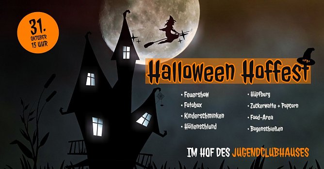 Halloween-Hoffest im Jugendclubhaus (Foto: Kreisjugendring)