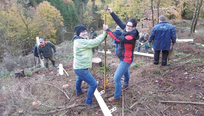 Pflanzaktion Appenrode (Foto:  Uwe Kleemann)