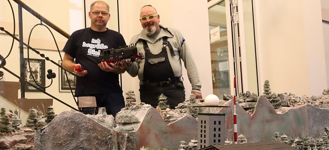 MJodelleisenbahner (Foto: Stadtverwaltung NDH) MJodelleisenbahner (Foto: Stadtverwaltung NDH)