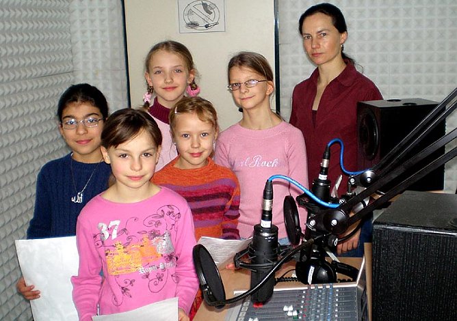 Spa&szlig; beim Radio (Foto: okn)