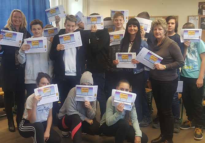 I AM vor Ort! - Ausbildungsprojekt an der L&ouml;wentorschule in Bleicherode (Foto: Katja Westermann)