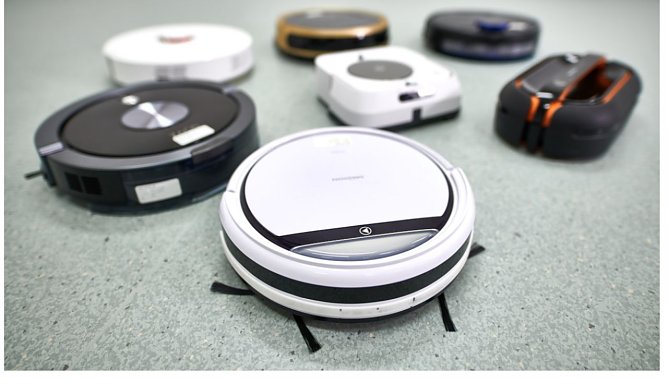 Saugroboter im Test (Foto: Stiftung Warentest)