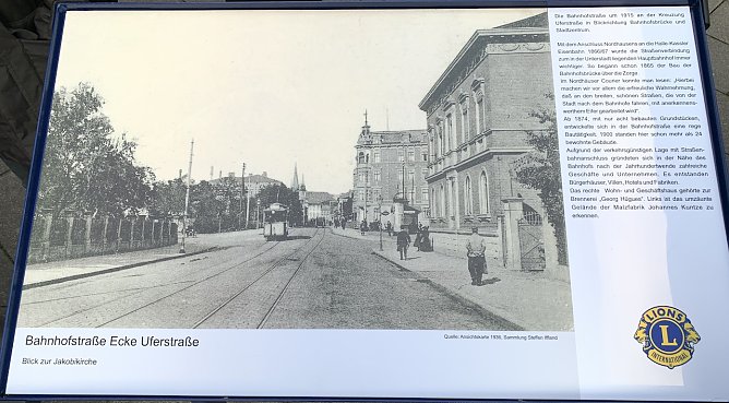 Schautafel (Foto: oas)