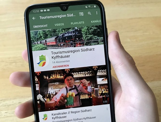 YouTube-Kanal S&uuml;dharz Kyffh&auml;user gestartet (Foto: Tourismusverband S&uuml;dharz Kyffh&auml;user e.V.)
