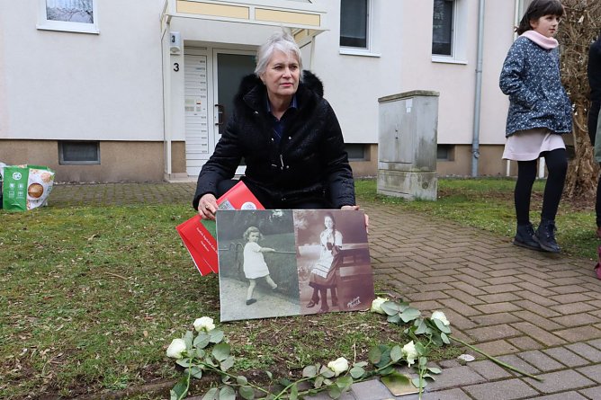 Vier neue Stolpersteine in Nordhausen verlegt (Foto: Pressestelle Stadt Nordhausen)
