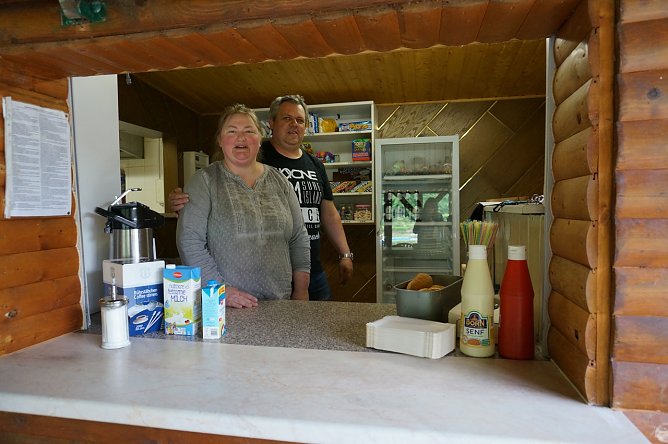 Ehemalige Pächter von der Eisfelder Talmühle (Foto: Sandra Witzel) Ehemalige Pächter von der Eisfelder Talmühle (Foto: Sandra Witzel)