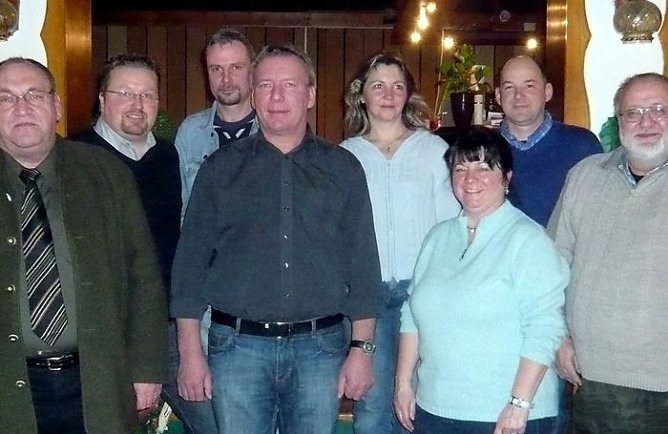 Der neue Vorstand (Foto: CDU Ellrich)