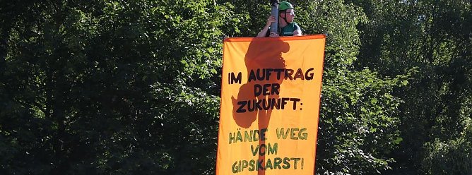 Sieht so die Dialogbereitschaft aus? (Foto: S. Schedwill)