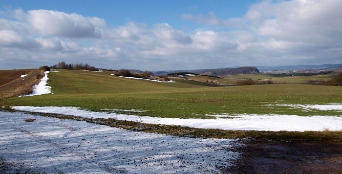 Fr&uuml;hjahrsaspekt der S&uuml;dharzer Gipskarstlandschaft  am Karstwanderweg bei Harzungen (Foto: BUND Nordhausen)