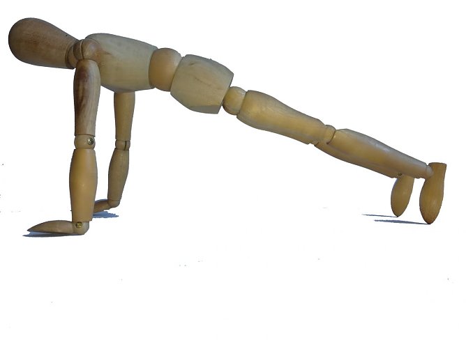 Ausgangsposition Liegest&uuml;tz (Foto: Martin R&auml;cke)