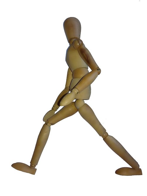 Der Ausfallschritt (Foto: Martin R&auml;cke)