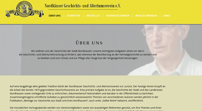 Homepage (Foto: Geschichte- u. Altertumsverein)
