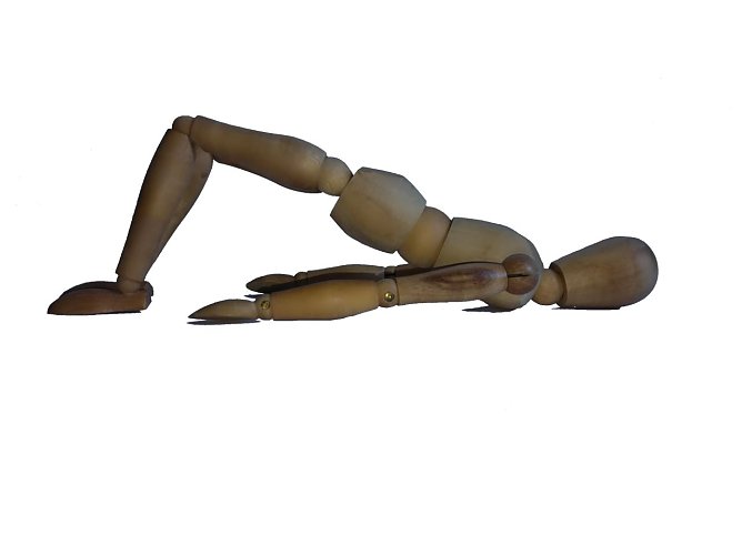 Der einbeinige Beckenlift (Foto: Martin R&auml;cke)