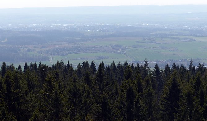 Vom Poppenbergturm (Foto: nnz)