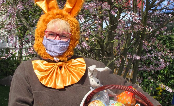 Osterhase (Foto: L.Schubert)