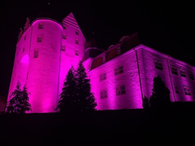 Heringer Schloss in der Walpurgisnacht (Foto: Nancy Nicole Thorhauer)