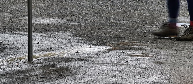 Im Regen versunken (Foto: nnz)