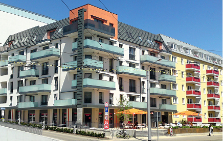 arko-Projekt: Wohn- und Geschäftshaus Töpferstr.41/42 (Foto: arko) arko-Projekt: Wohn- und Geschäftshaus Töpferstr.41/42 (Foto: arko)