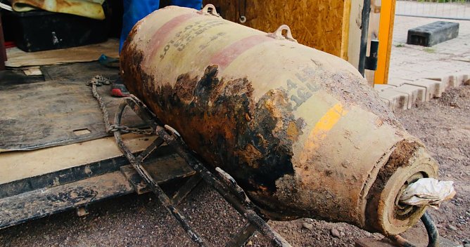 Wo liegt die nächste Fliegerbombe? (Foto: agl) Wo liegt die nächste Fliegerbombe? (Foto: agl)