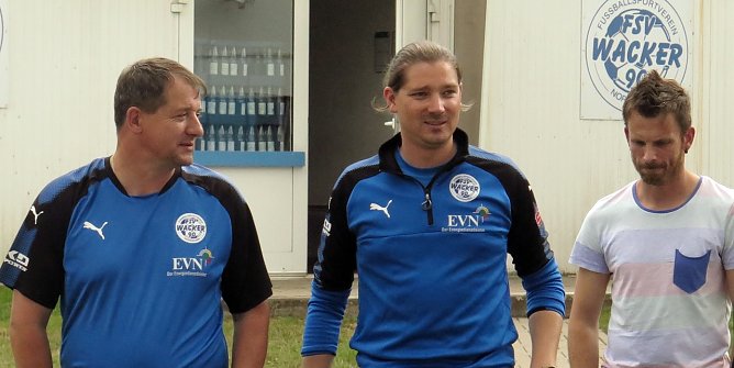 Sie wollen es sportlich richten: Ingo G&ouml;rke, Philipp Seeland und Ren&eacute; Taute (Foto: nnz)