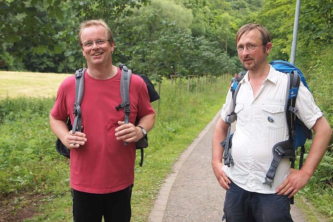 Pfarrer Friedemann B&uuml;ttner (links) (Foto: Kirchenkreis S&uuml;dharz)