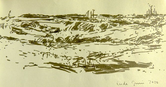 Dien Dichterstätte - Zeichnung von Susanne Theumer (Foto: S.Theumer) Dien Dichterstätte - Zeichnung von Susanne Theumer (Foto: S.Theumer)