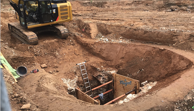 Neue Funde am Nordh&auml;user Theater (Foto: Angelo Glashagel)