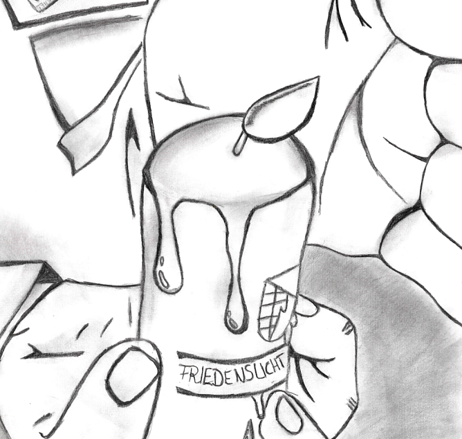 Beim Malwettbewerb des Nordh&auml;user Feuerwehrnachwuchses kamen 77 Beitr&auml;ge zusammen (Foto: Pressestelle Landratsamt Nordhausen)