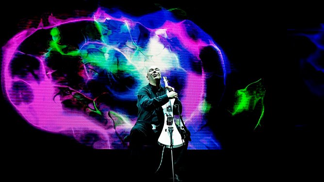 Wolfgang Huschke im Konzert (Foto: Agentur)