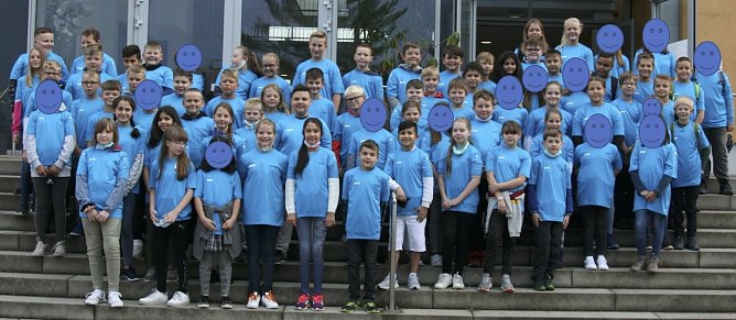 Die neuen F&uuml;nftkl&auml;ssler (Foto: Lutze)