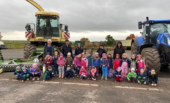 Die "Schlauberger" aus Werther unterwegs (Foto: C.Handke)