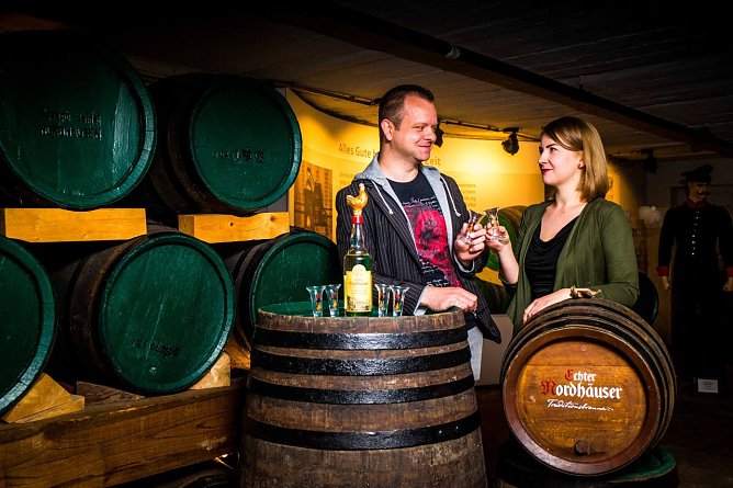 Die "Tradi" l&auml;dt demn&auml;chst zur Genie&szlig;erf&uuml;hrung (Foto: Echte Nordh&auml;user Traditionsbrennerei)
