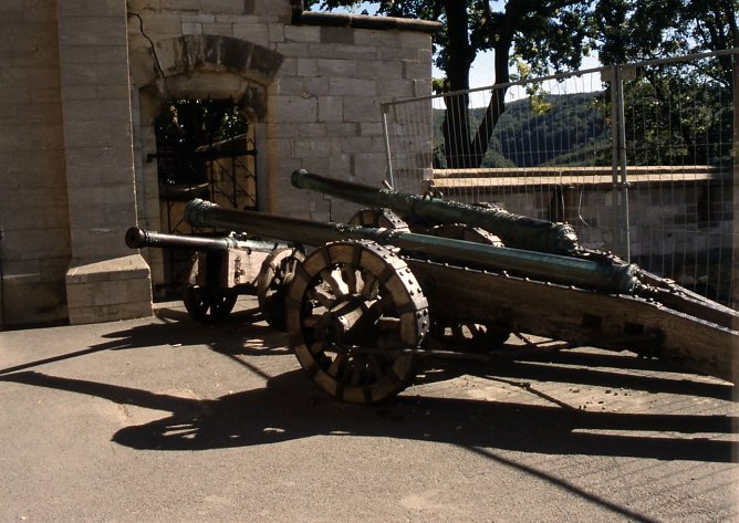 Kanonen auf Schloss Wernigerode (Foto: Michael Garke)