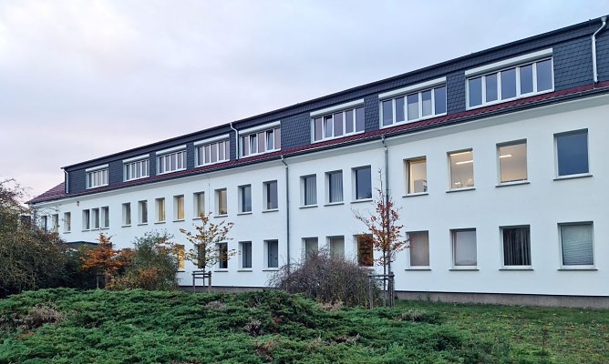 Verwaltungsgeb&auml;ude in Heringen (Foto: HABAU)