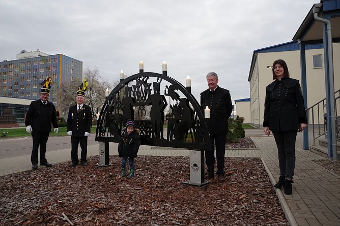 Spendenaktion f&uuml;r Leopold (Foto: Schachtbau Nordhausen)