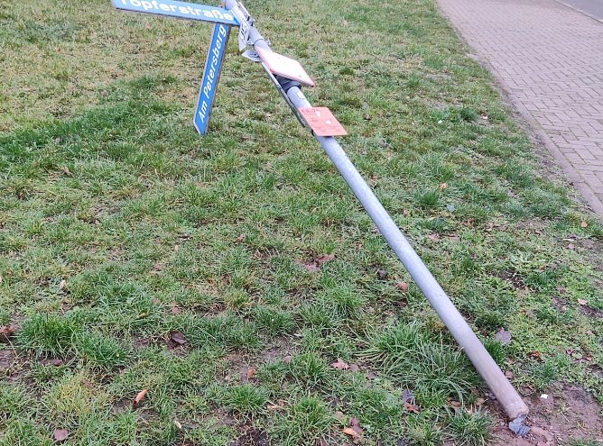 Wo rohe Kr&auml;fte sinnlos walten ... (Foto: P.Blei)