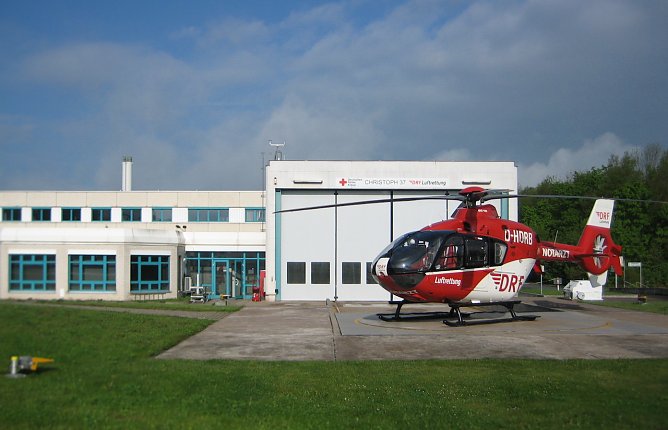 In Nordhausen aktiv: Christoph 37 (Foto: DRF Luftrettung)