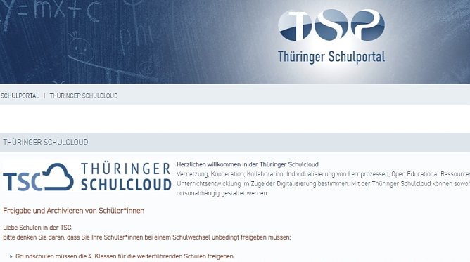 Schulcloud (Screenshot) (Foto: nnz)