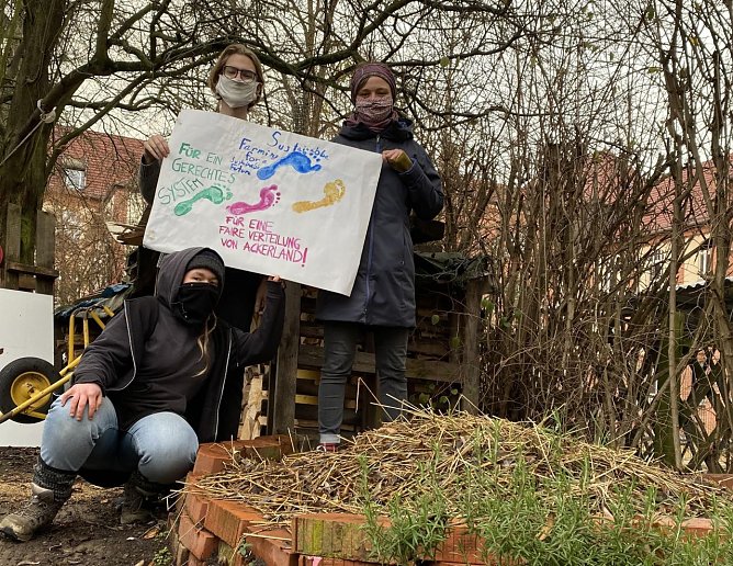 Die Initiative "solawi" setzt sich in Nordhausen f&uuml;r solidarische Landwirtschaft ein (Foto: Tessa Asche)