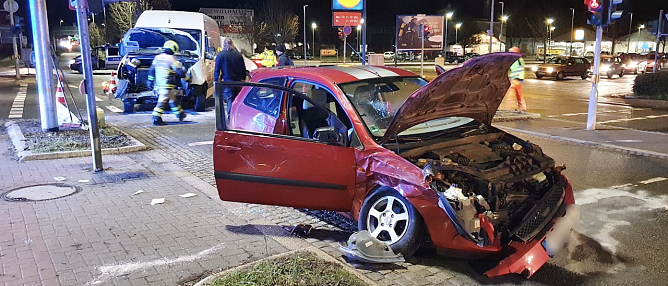 Crash am Taschenberg (Foto: S. Dietzel)