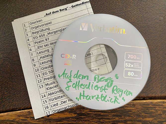 Der Audiogottesdienst des evanglischen Kirchenkreises gibt es jetzt als CD oder zum herunterladen (Foto: Evangelischer Kirchenkreis S&uuml;dharz)