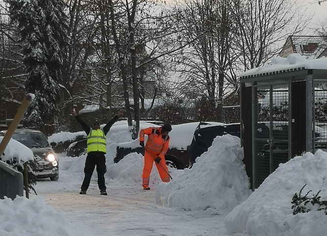 Helfende H&auml;nde in Nordhausen (Foto: Andrea K.)