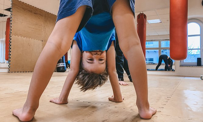 K&ouml;rperbeherrschung und Fitness  stehen im Vordergrund (Foto: T.R&ouml;diger)